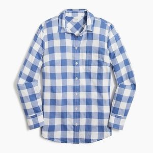 J. Crew Factory Flannel Shirt NWT Sz M.